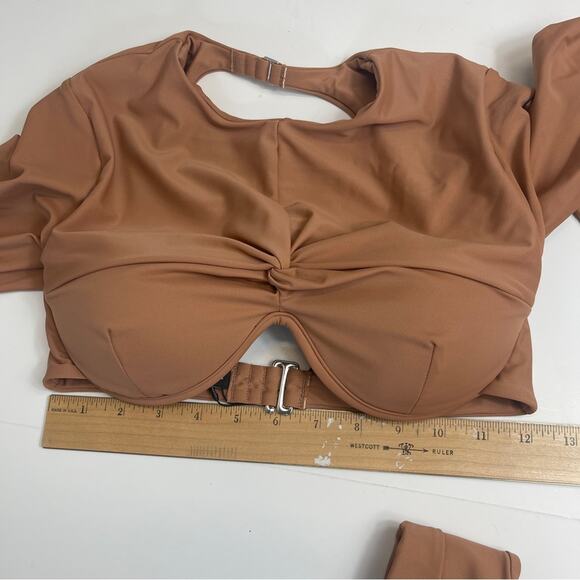 Andrea Iyamah Bikini SET Akacia Nude Small - Picture 3 of 16